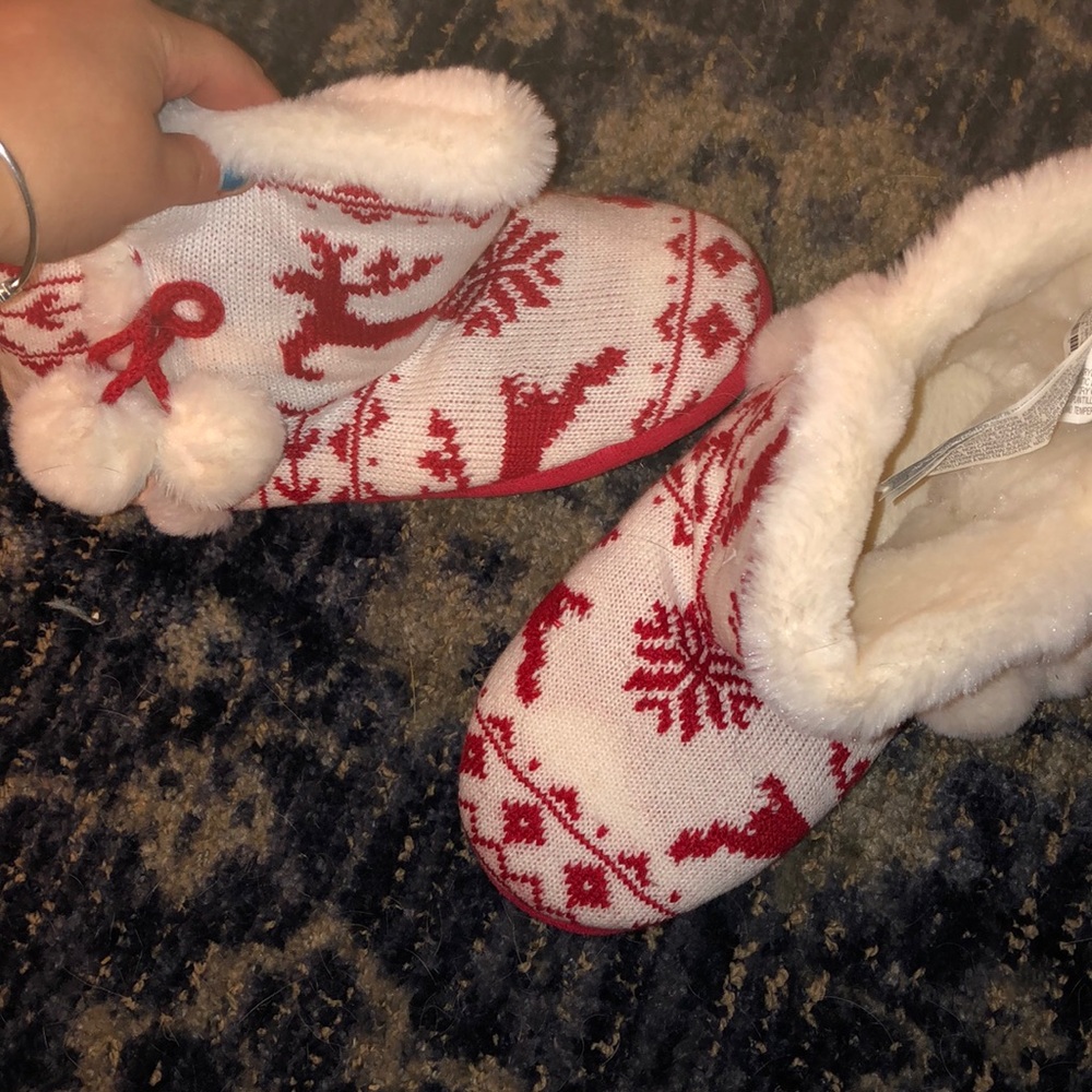 NWOT Christmas slippers